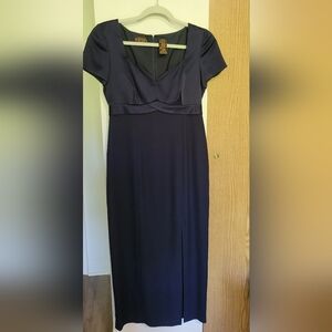 🌸S Elegant Navy Blue Dress Size 6🌸